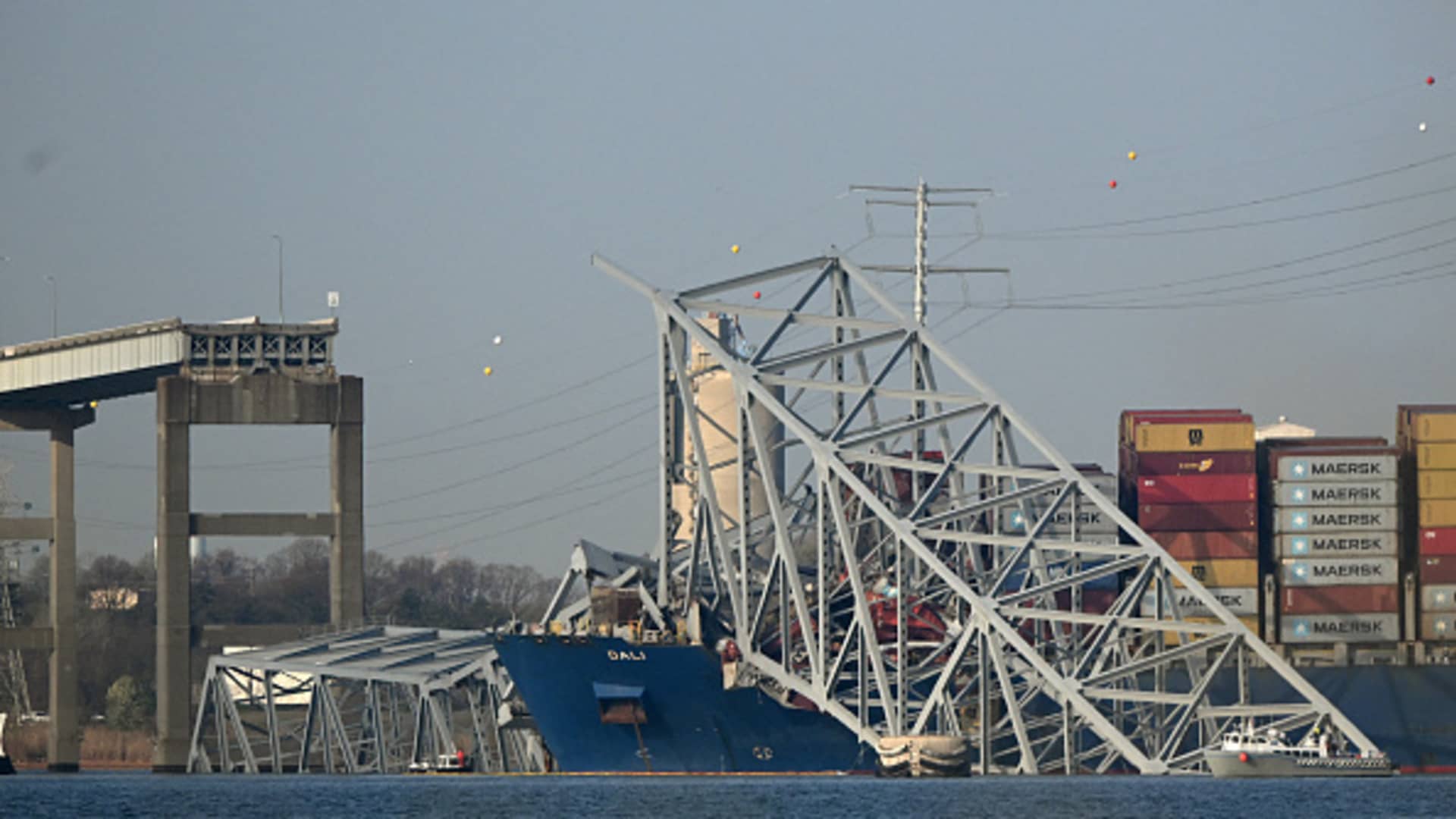 Baltimore bridge collapse a 'national economic catastrophe,' says Maryland governor