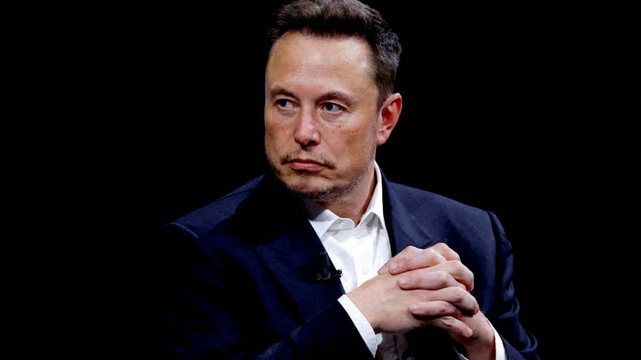 Elon Musk, Chief Executive Officer of Tesla and owner of X, formerly known as Twitter, attends the Viva Technology conference dedicated to innovation and startups at the Porte de Versailles exhibition center in Paris, France, June 16, 2023. 