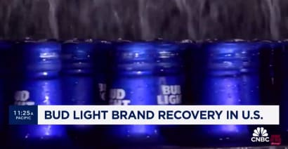 Bud Light brand slowly recovering in U.S.