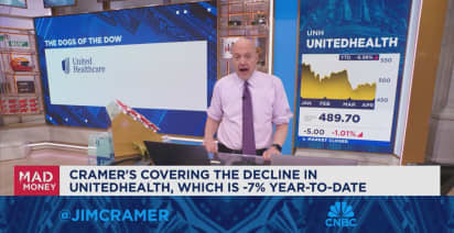 Jim Cramer has a bone to pick with the 'dogs of the Dow'