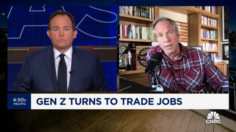 TV Host Mike Rowe weighs in on Gen Z gravitating toward trade jobs