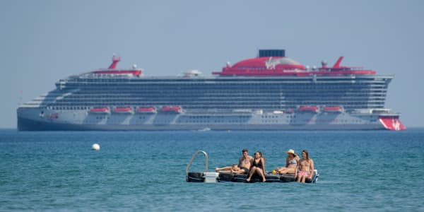 Richard Branson’s cruise line launches month-long cruise for remote workers