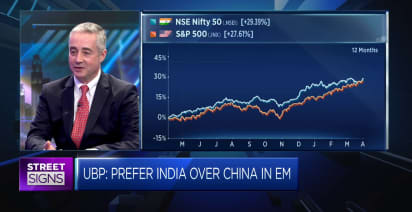 UBP analyst: We prefer India to China
