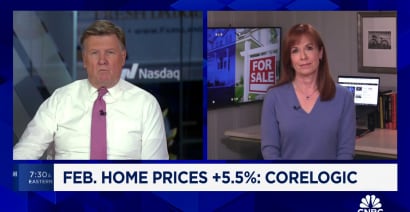 Home prices rose 5.5% in February compared with same month a year earlier: CoreLogic