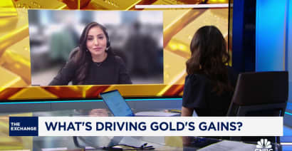 Here's what's driving the gains for gold