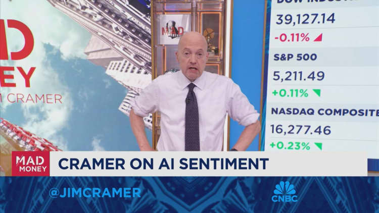 I don't think the AI game has even started yet, says Jim Cramer