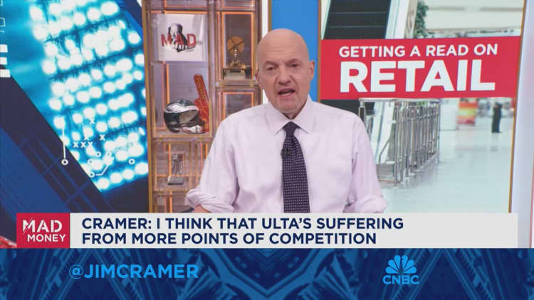 Nothing major is happening with the consumer as long as employment stays strong, says Jim Cramer