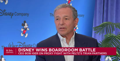 Disney CEO Bob Iger: Proxy fight increased our engagement with shareholders