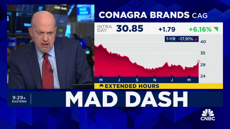 Cramer’s Mad Dash: Conagra Brands