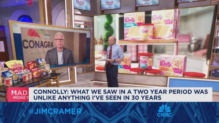 Conagra Brands CEO Sean Connolly goes one-on-one with Jim Cramer