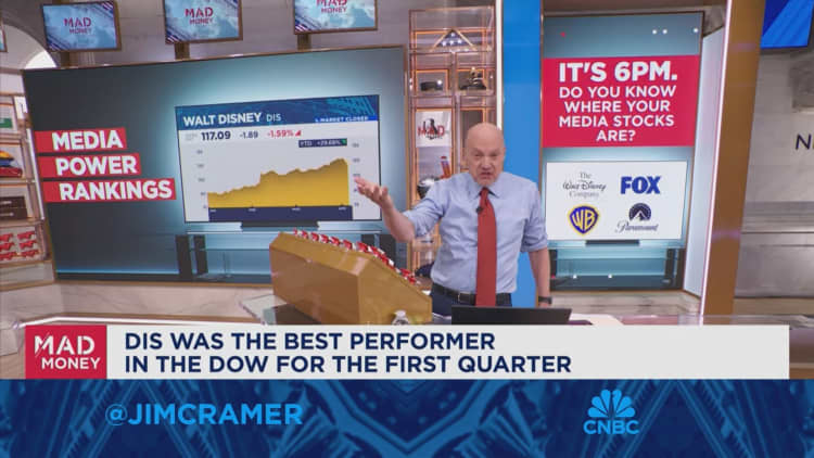 Maybe it's time for a shakeup in the media power rankings, says Jim Cramer
