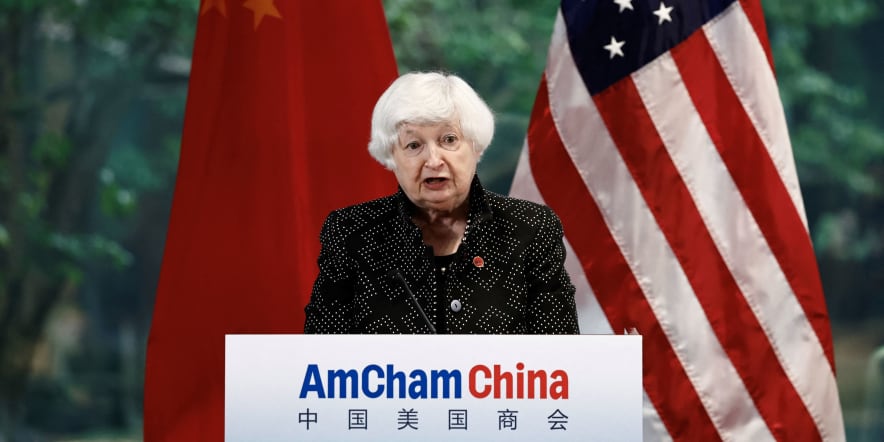 Yellen kicks off China meetings with overcapacity concerns, encouraging market-oriented reforms