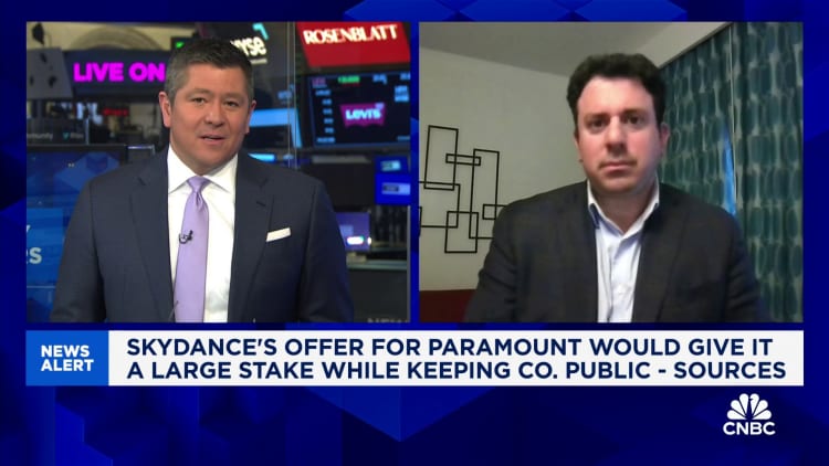 Skydance's offer for Paramount would give it a significant stake while keeping the company public