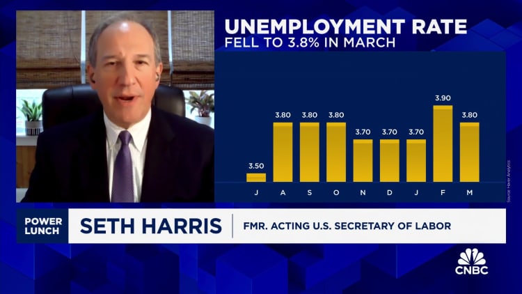 March jobs report 'kills the argument' that a recession is coming, says Seth Harris