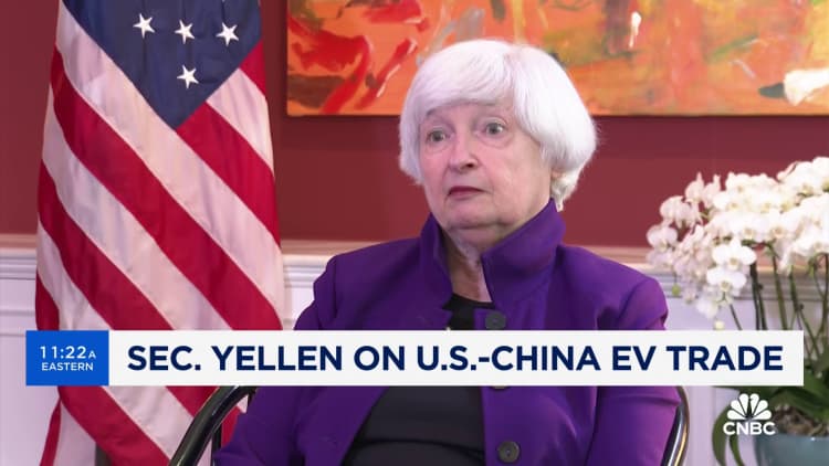 Treasury Secretary Janet Yellen: China is 'entitled' to have a relationship with Russia
