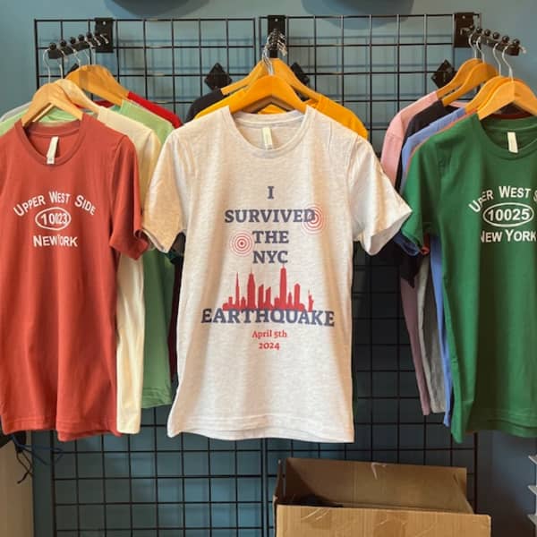 Viral shop sold $9,800 of NYC earthquake T-shirts in 21 hours—it's run by an ex-JPMorgan Chase banker who quit from burnout