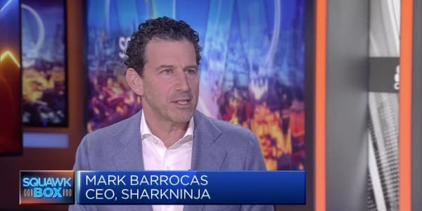 'We are making products outside of China, at the same price as inside of China,' says SharkNinja CEO
