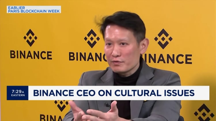 Binance CEO says company has overcome cultural issues