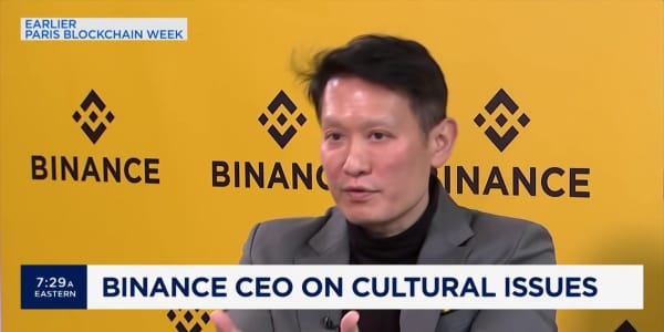 Binance CEO says company has moved past cultural issues