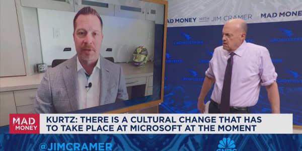 A cultural change has to take place at Microsoft, says CrowdStrike CEO George Kurtz