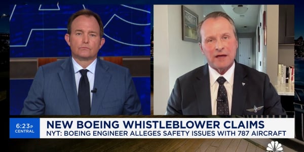 'Benefit of the doubt running thin with Boeing': Capt. Dennis Tajer on whistleblower claims