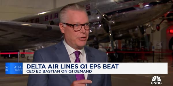 Delta Air Lines CEO Ed Bastian on Q1 EPS beat: There's more opportunity ahead