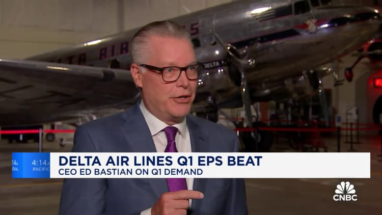 Delta Air Lines CEO Ed Bastian on Q1 EPS beat: There's more opportunity ahead