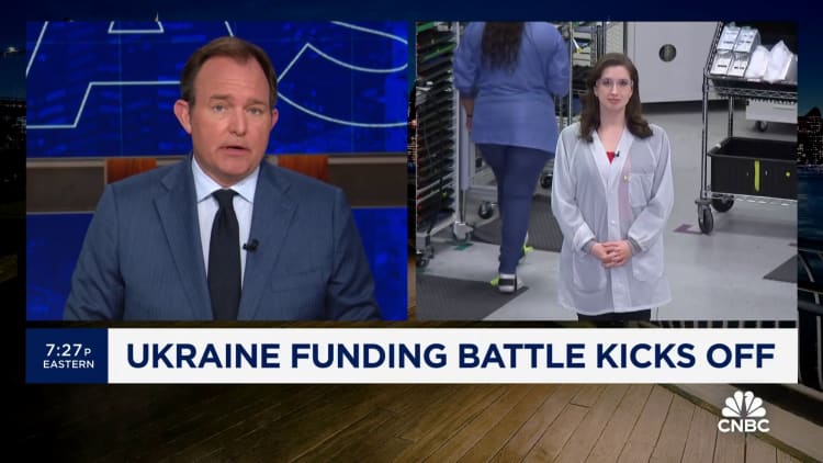 Ukraine funding battle kicks off