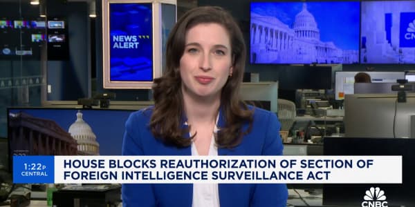 House blocks reauthorization of section of Foreign Intelligence Surveillance Act