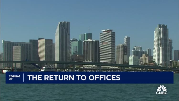 NYC and Miami lead return-to-office