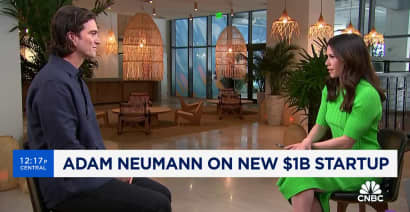 Watch CNBC's full interview Adam Neumann on his new $1 billion real estate startup