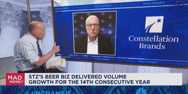 Constellation Brands CEO Bill Newlands sits down with Jim Cramer