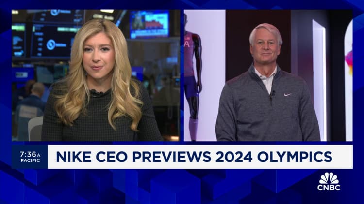 John Donahoe, director ejecutivo de Nike, sobre los Juegos Olímpicos de 2024 y el lanzamiento del “zapato más rápido del mundo”