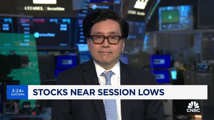 Fed can't argue against three hotter-than-expected inflation reports, says Fundstrat's Tom Lee