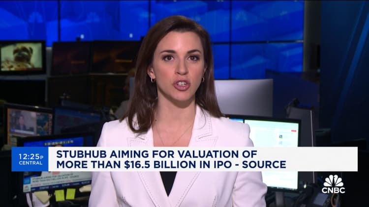 StubHub eyes summer IPO, seeks $16.5B valuation