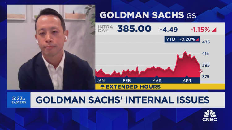 What Goldman Sachs' earnings could mean for the industry as a whole