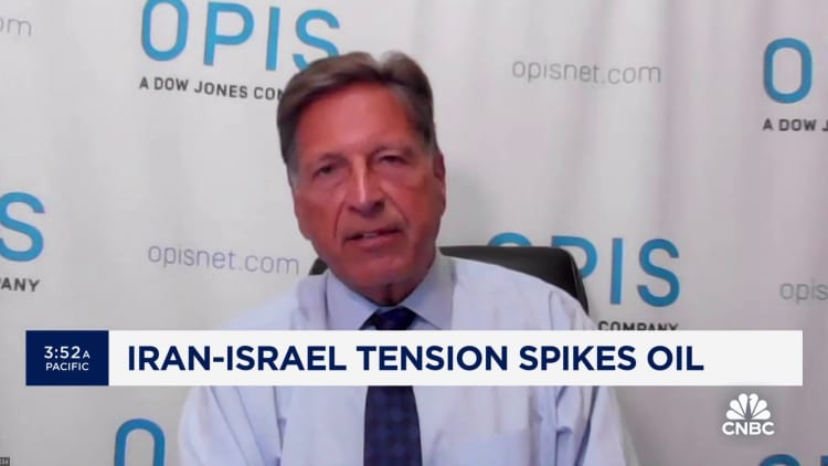 Iran-Israel tension spikes oil