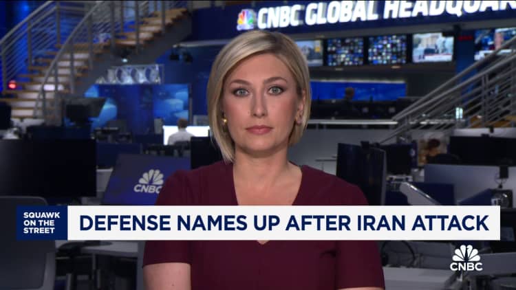 Defense stocks rally after Iran attacks Israel