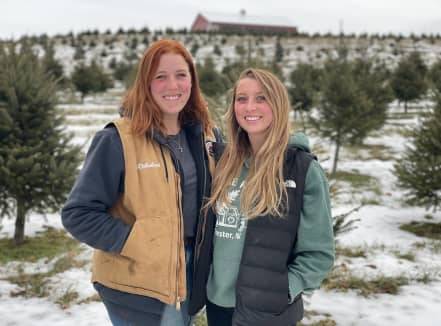 These sisters became co-owners of their family farm at 22 and 24