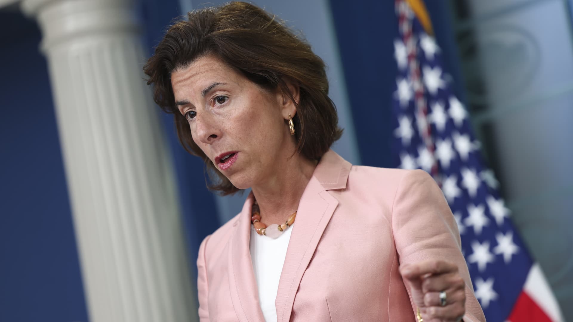 Raimondo: Commerce Dept. will allocate all of the CHIPS Act grant money this year