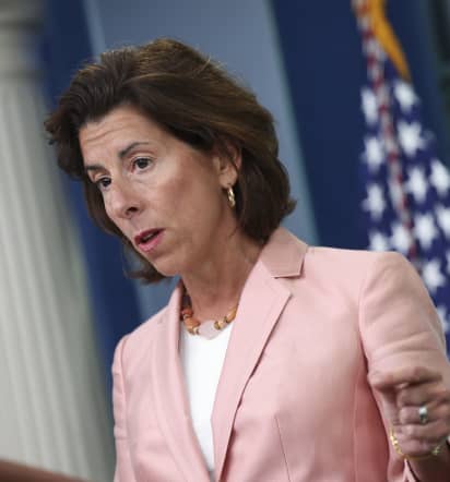 Raimondo: Commerce Dept. will spend all of the CHIPS Act grant money this year