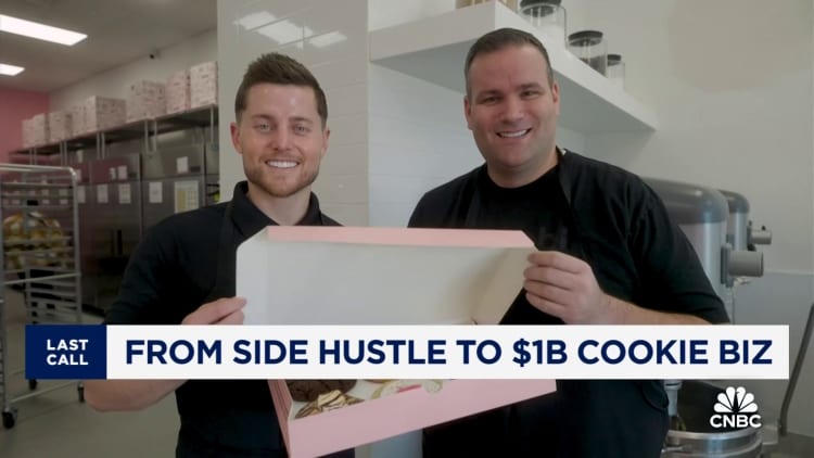 Crumbl Co-Founder talks turning side hustle into $1 billion cookie business