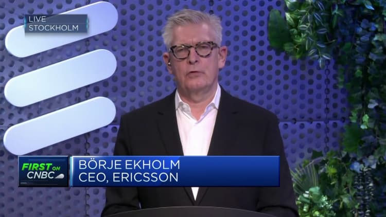 'We need to continue the journey to take out costs' at Ericsson, says CEO