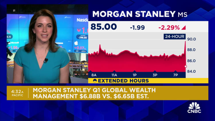 Morgan Stanley salta tras superar las ganancias