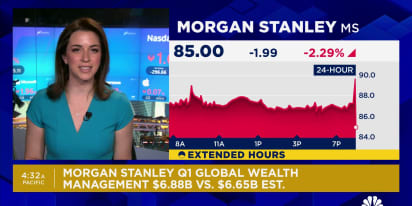 Morgan Stanley jumps on earnings beat