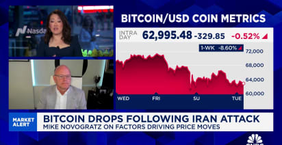 Watch CNBC's full interview with Galaxy Digital CEO Mike Novogratz on bitcoin volatility