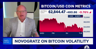 Galaxy Digital CEO Mike Novogratz on bitcoin volatility