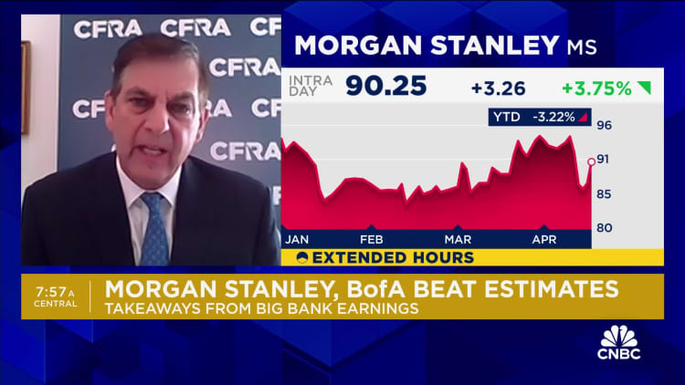 Morgan Stanley and Bank of America: CFRA's Ken Leon on key takeaways from big bank earnings