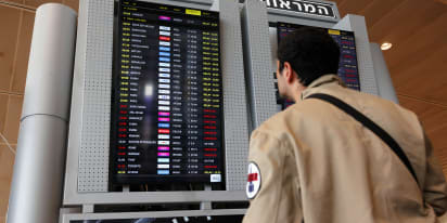 Flights are still being disrupted and rerouted after Iran's attack on Israel