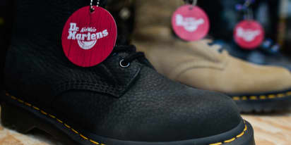 Dr. Martens shares plunge to all-time low, trading briefly halted on weak outlook